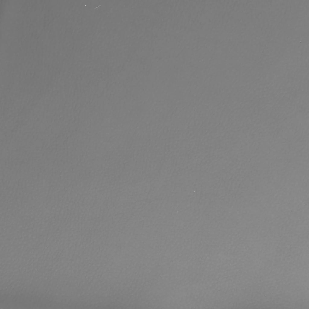 Poggiapiedi Grigio Antracite 60x60x36 cm in Similpelle - homemem39