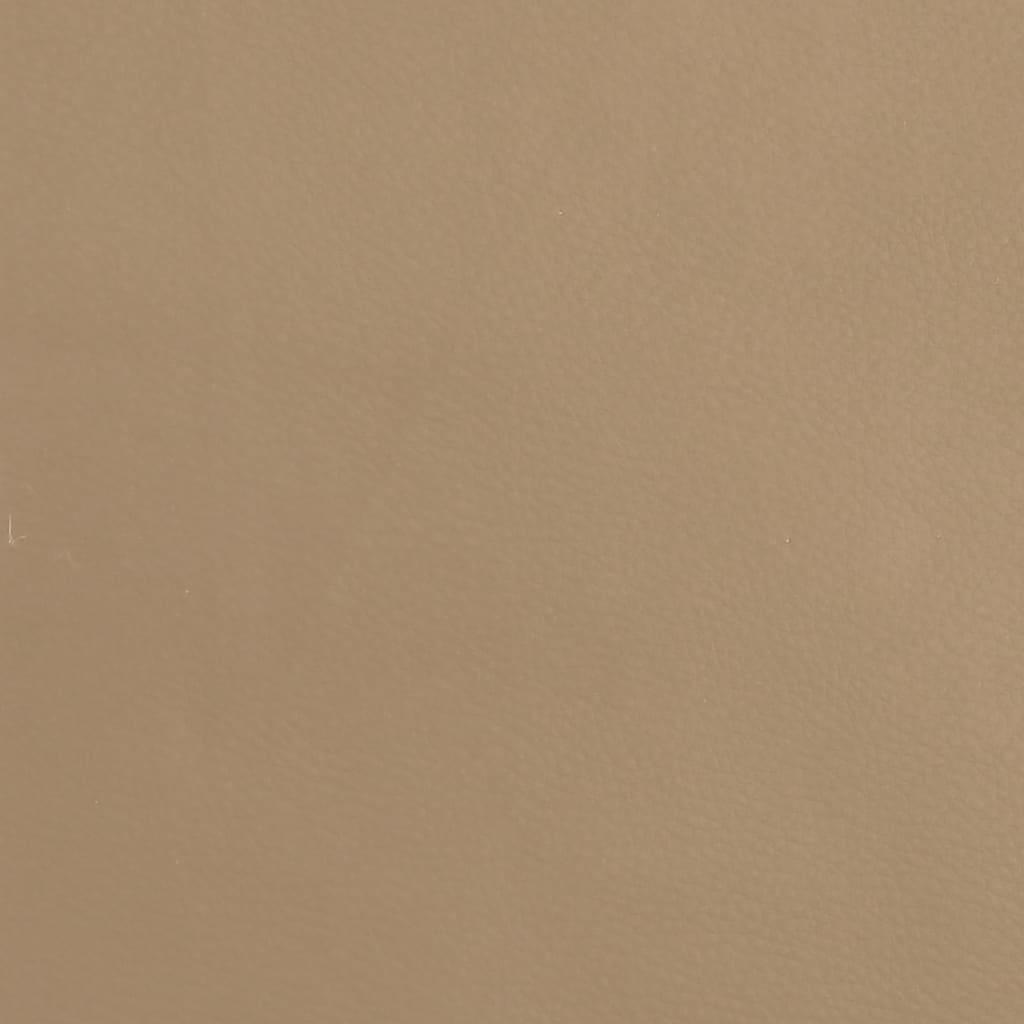 Poggiapiedi Capuccino 60x60x36 cm in Similpelle - homemem39