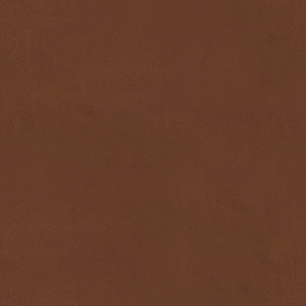 Sgabello Marrone 60x60x36 cm in Microfibra - homemem39