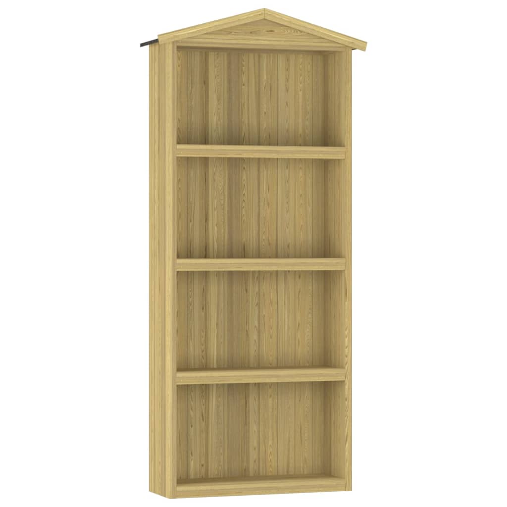 Capanno per Attrezzi da Giardino 87x33x222cm in Pino Impregnato - homemem39