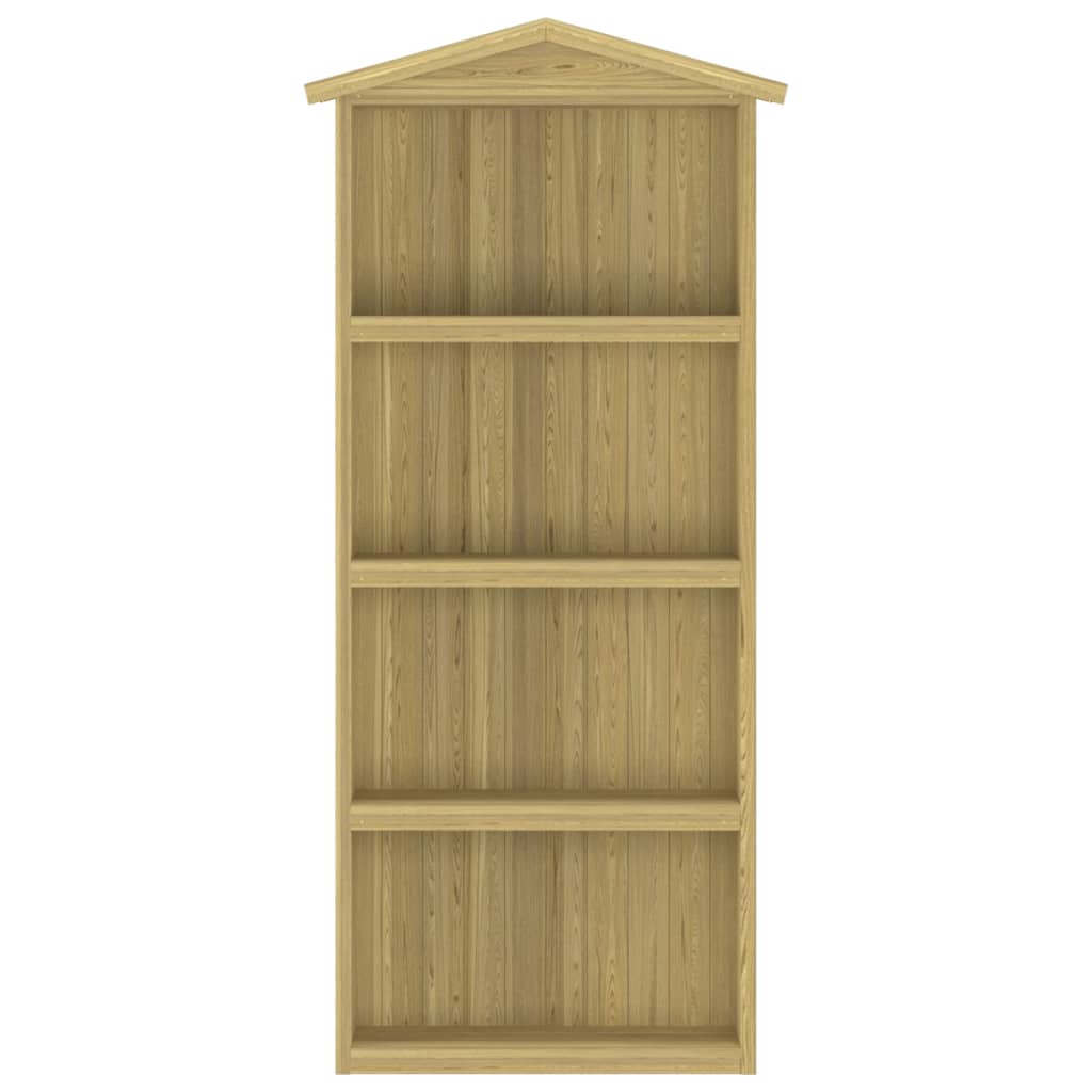 Capanno per Attrezzi da Giardino 87x33x222cm in Pino Impregnato - homemem39
