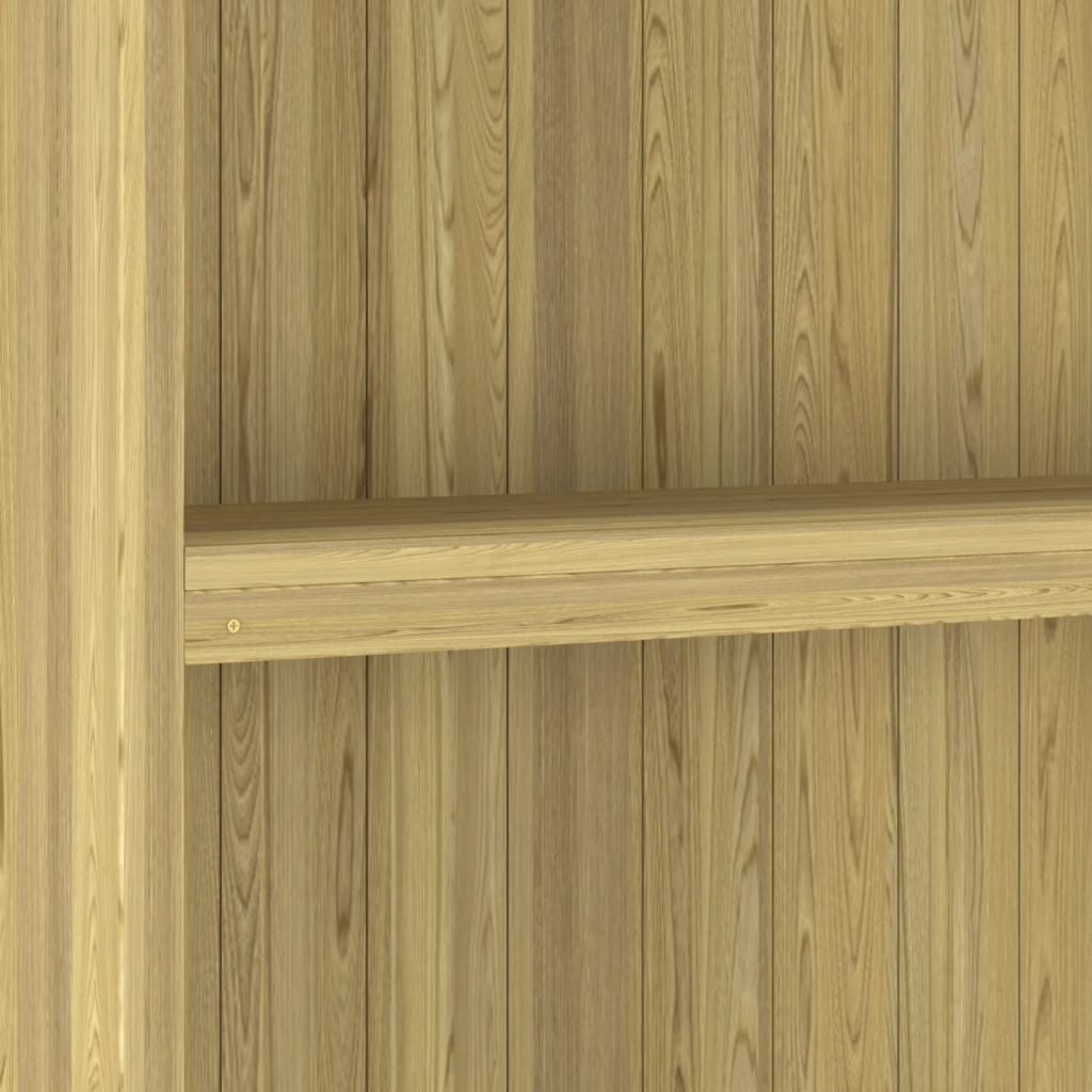 Capanno per Attrezzi da Giardino 87x33x222cm in Pino Impregnato - homemem39