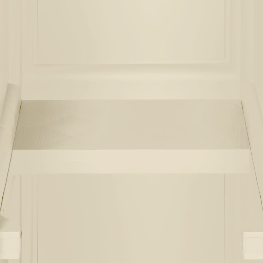 Armadietto in Plastica 40x43x164 cm Effetto Legno Bianco Angora - homemem39