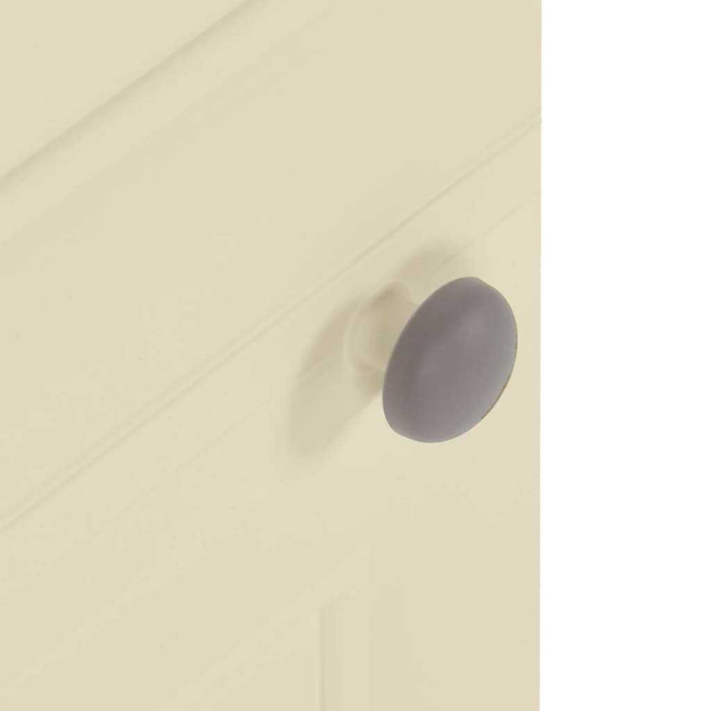 Armadietto in Plastica 40x43x85,5cm Effetto Legno Bianco Angora - homemem39