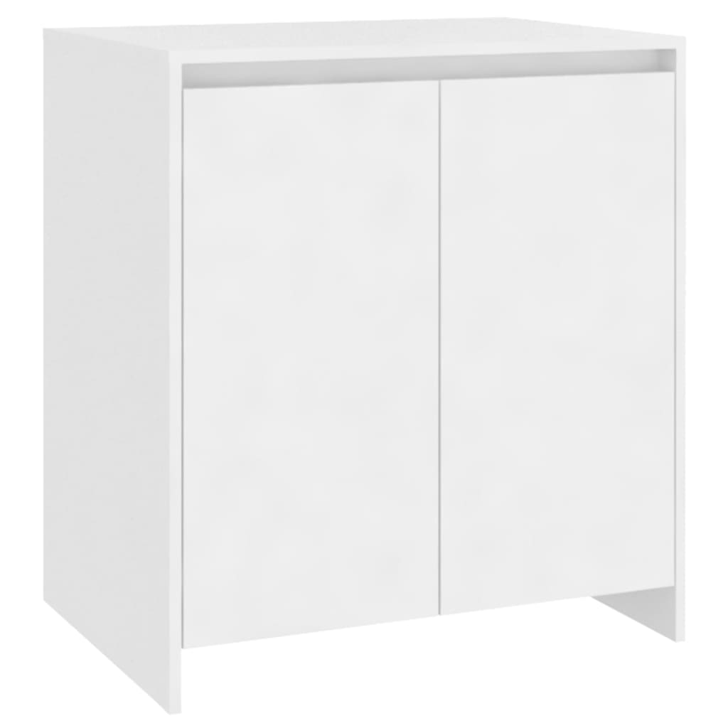 Credenza Bianca 70x41x75 cm in Legno Multistrato - homemem39
