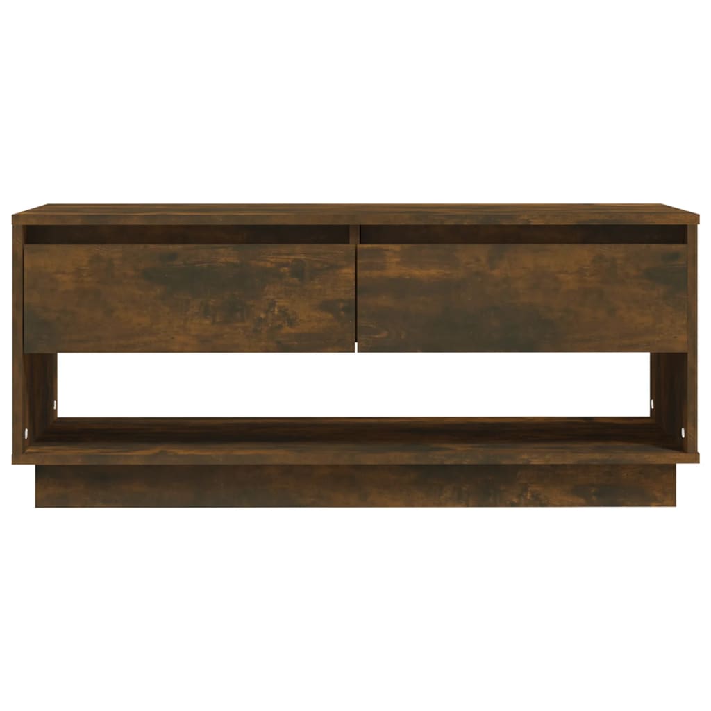 Mobile TV Rovere Fumo 102x41x44 cm in Truciolato