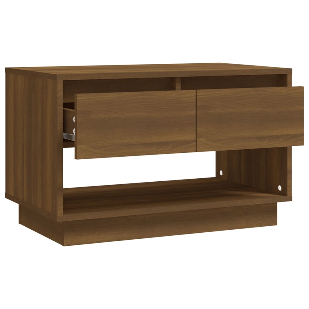 Mobile TV Rovere Marrone 70x41x44 cm in Truciolato