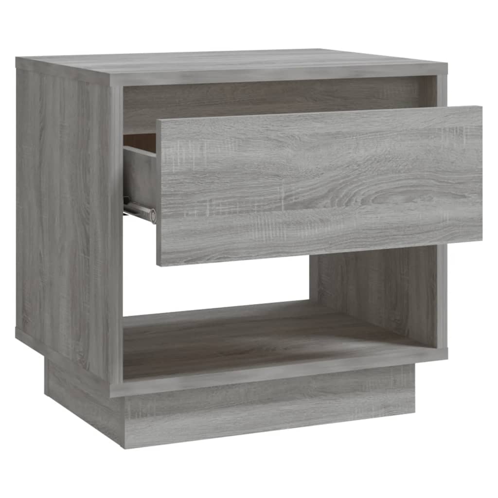 Comodini 2 pz Grigio Sonoma 45x34x44 cm in Truciolato - homemem39