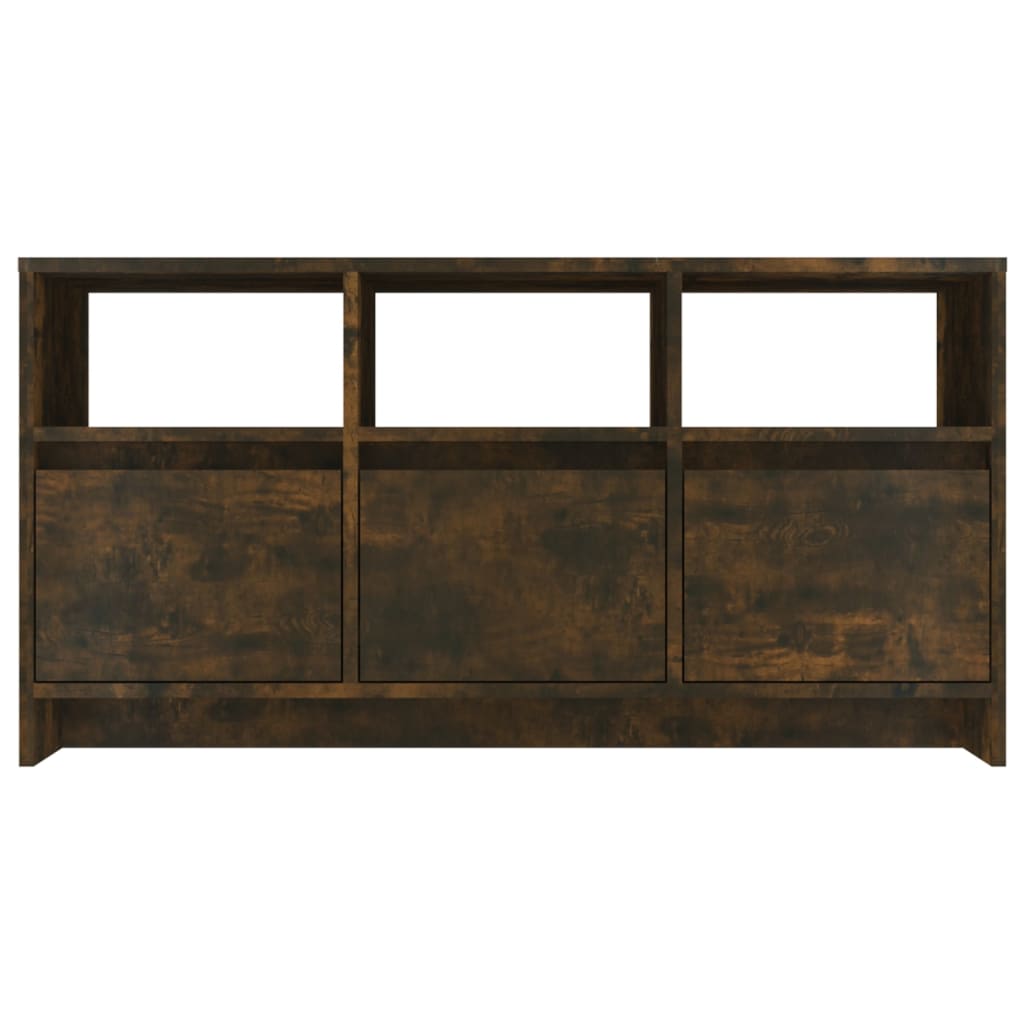 Mobile Porta TV Rovere Fumo 102x37,5x52,5 cm in Truciolato