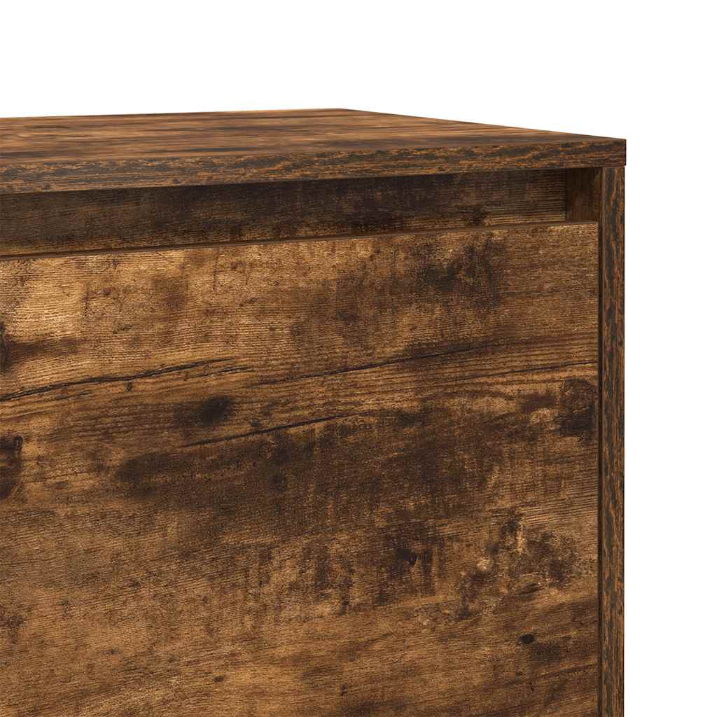Comodini 2 pz Rovere Fumo 45x34x44,5 cm in Truciolato | homemem39