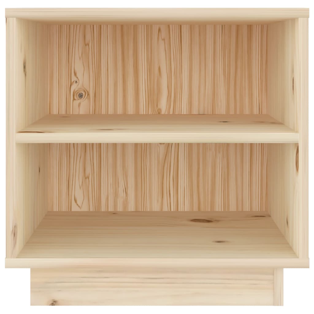 Comodini 2 pz 40x34x40 cm in Legno Massello di Pino - homemem39