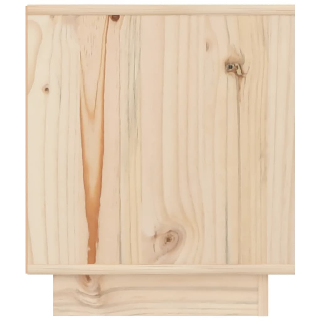 Comodini 2 pz 40x34x40 cm in Legno Massello di Pino - homemem39