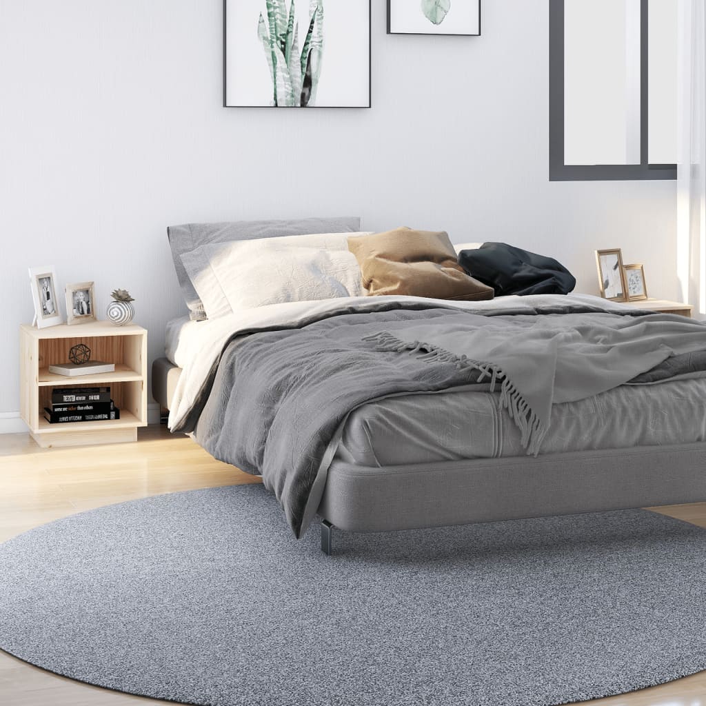 Comodini 2 pz 40x34x40 cm in Legno Massello di Pino - homemem39