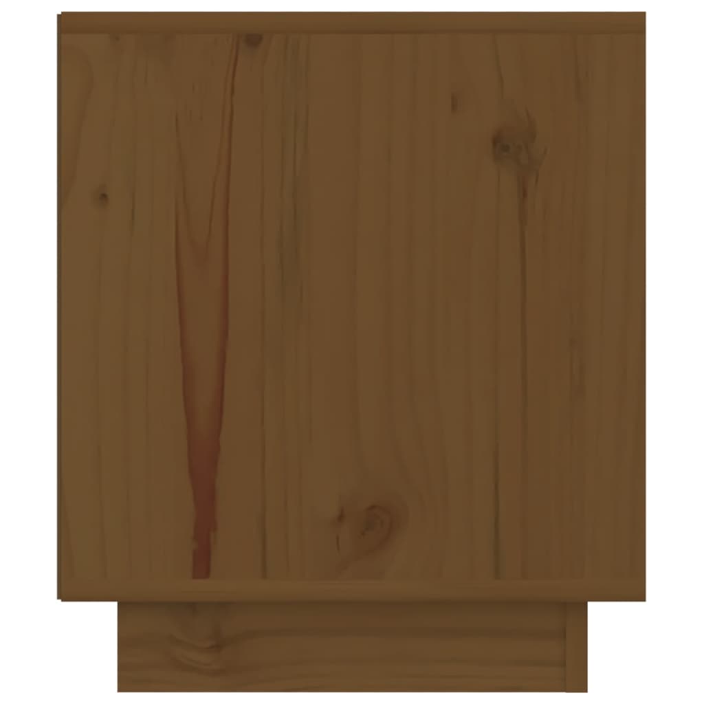 Comodini 2 pz Ambrati 40x34x40 cm in Legno Massello di Pino - homemem39