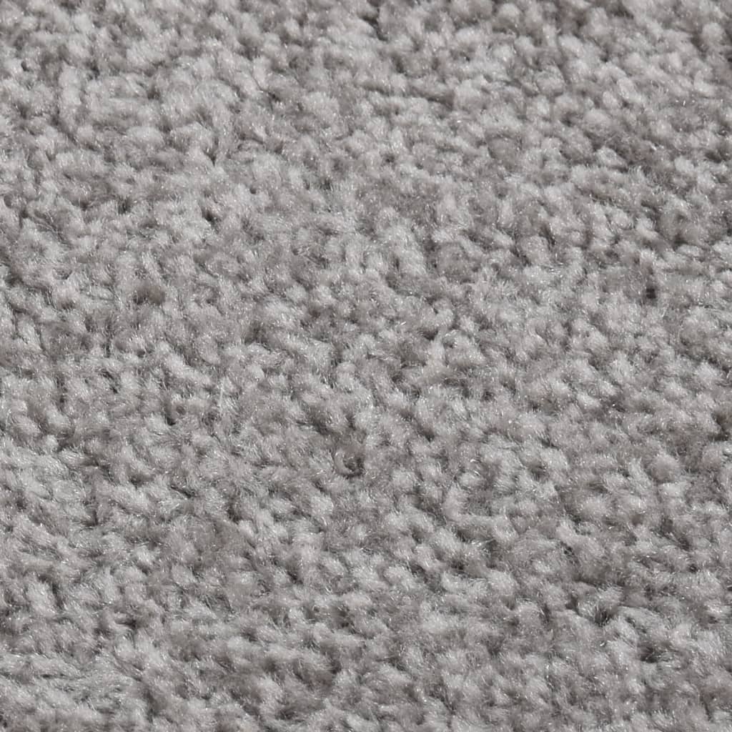 Tappeto a Pelo Corto 80x150 cm Grigio - homemem39