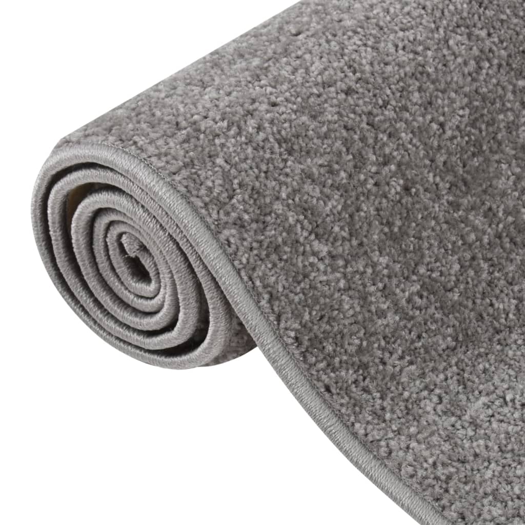 Tappeto a Pelo Corto 120x170 cm Grigio