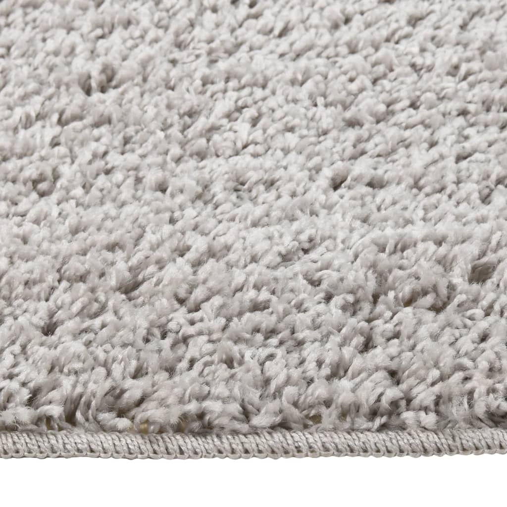 Tappeto Shaggy Grigio Chiaro 80x150 cm Antiscivolo - homemem39