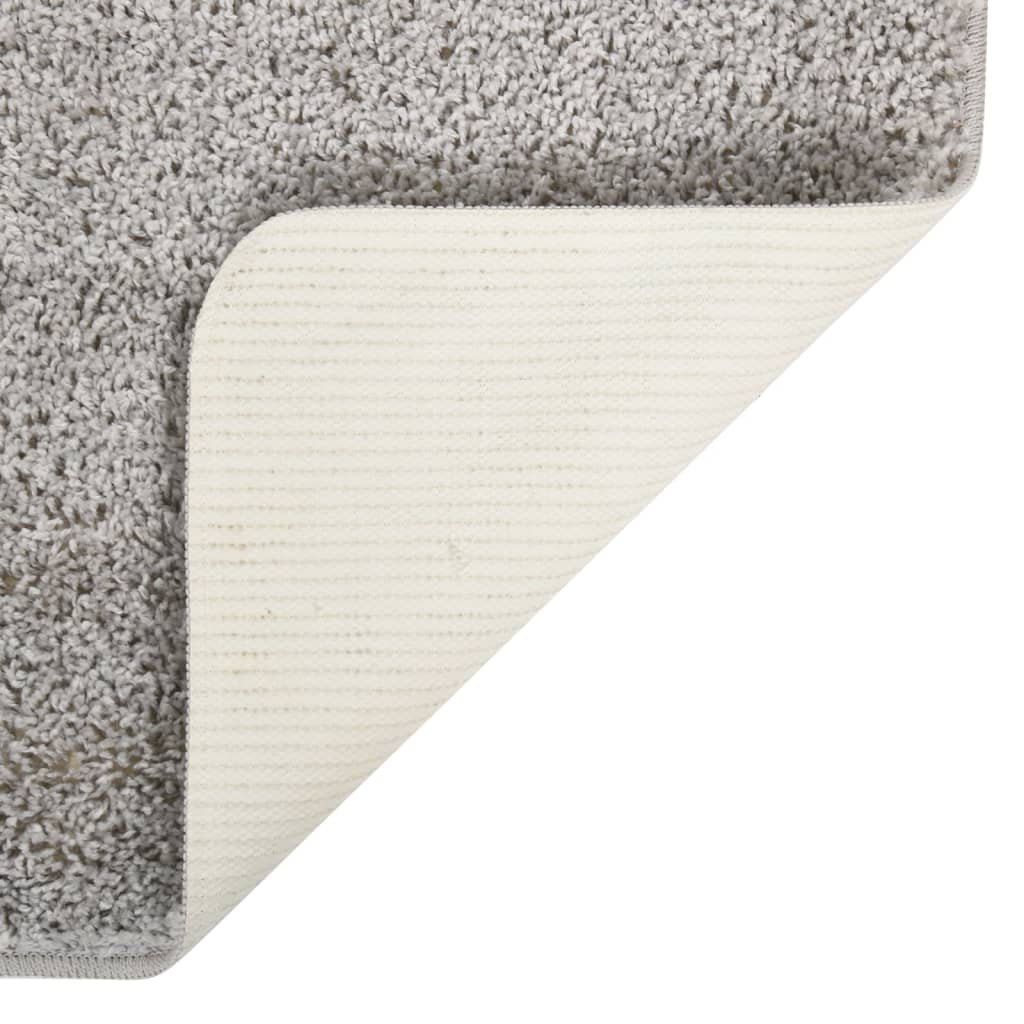 Tappeto Shaggy Grigio Chiaro 140x200 cm Antiscivolo - homemem39