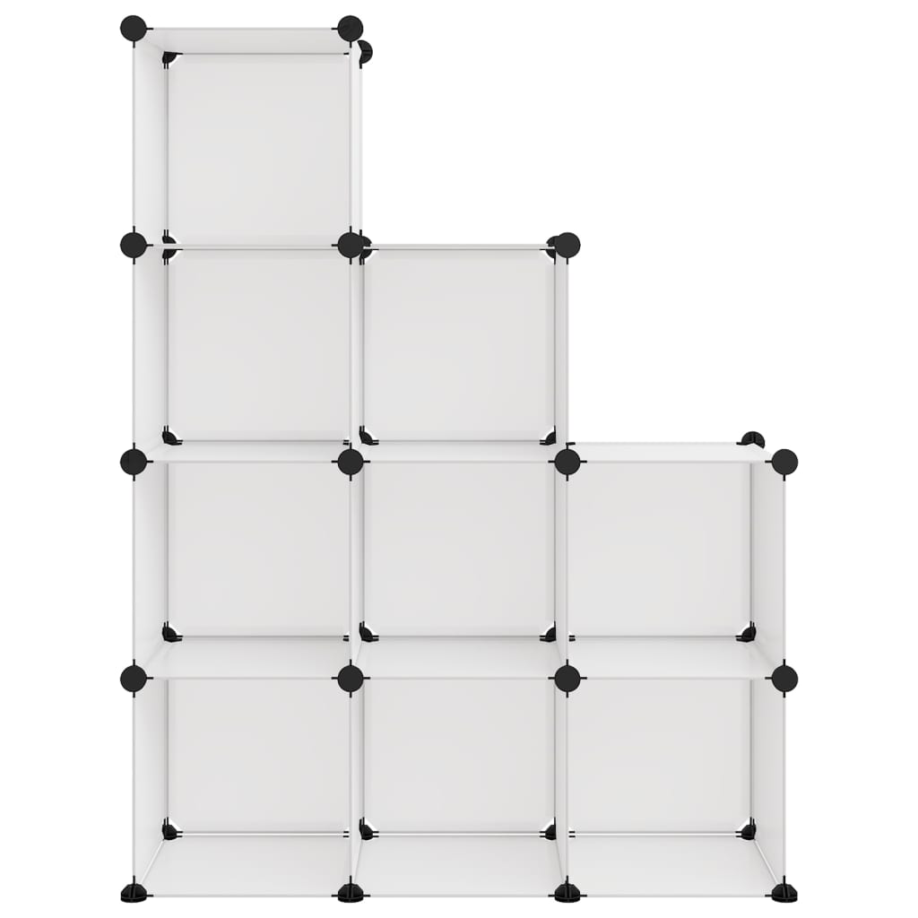 Organizzatore Portaoggetti con 9 Cubi Trasparenti in PP - homemem39