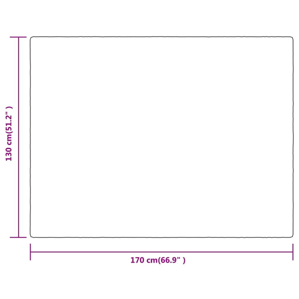 Coperta Nebbia del Deserto 130x170 cm in Poliestere | homemem39