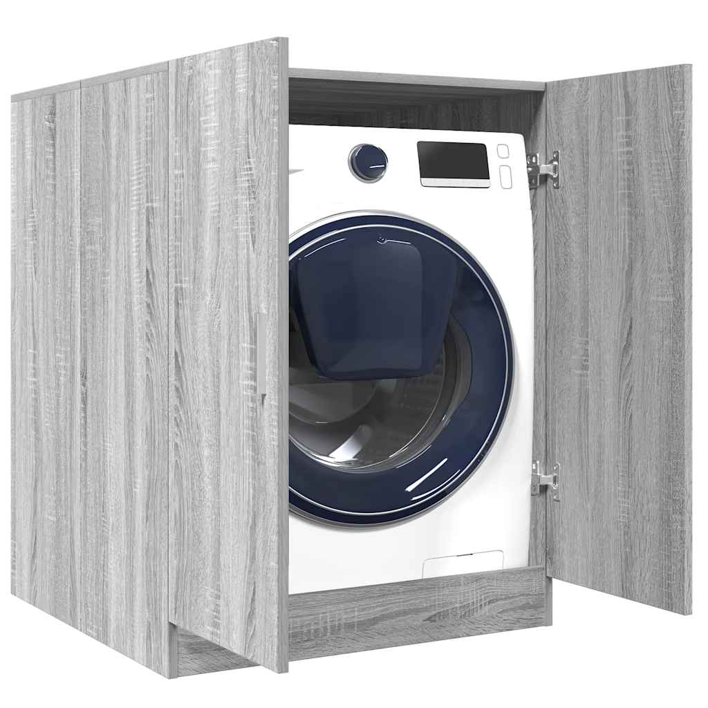 Mobile per Lavatrice Grigio Sonoma 71x71,5x91,5 cm - homemem39