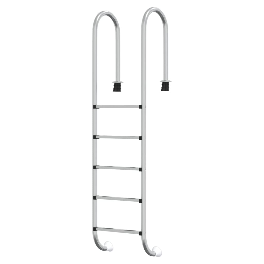 Scala per Piscina 54x38x211 cm Acciaio Inox 304