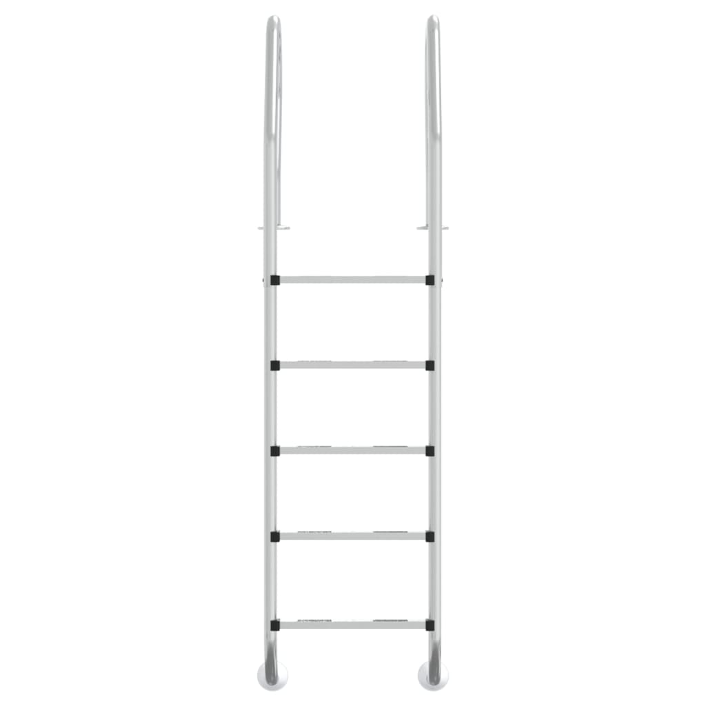 Scala per Piscina 54x38x211 cm Acciaio Inox 304