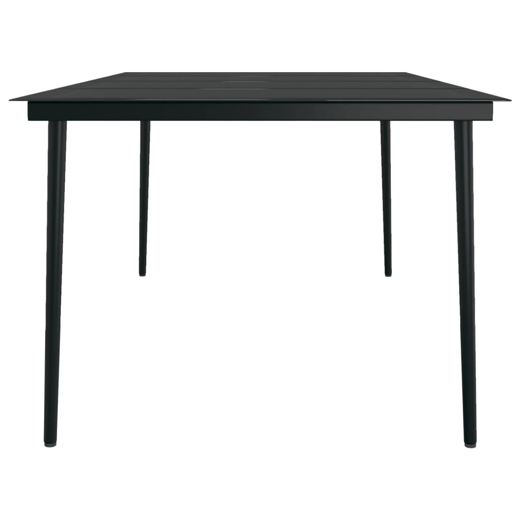 Set da Pranzo da Giardino 7 pz con Cuscini Beige - homemem39