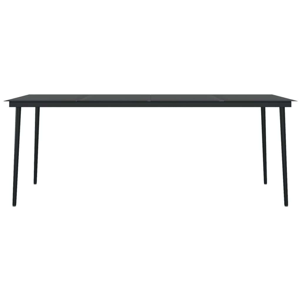 Set da Pranzo da Giardino 9 pz con Cuscini Beige - homemem39