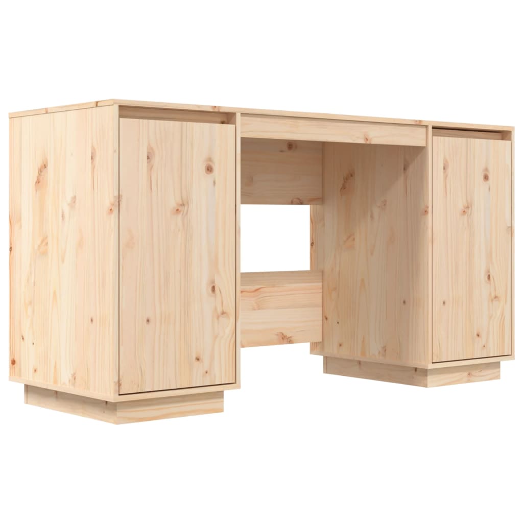 Scrivania 140x50x75 cm in Legno Massello di Pino - homemem39