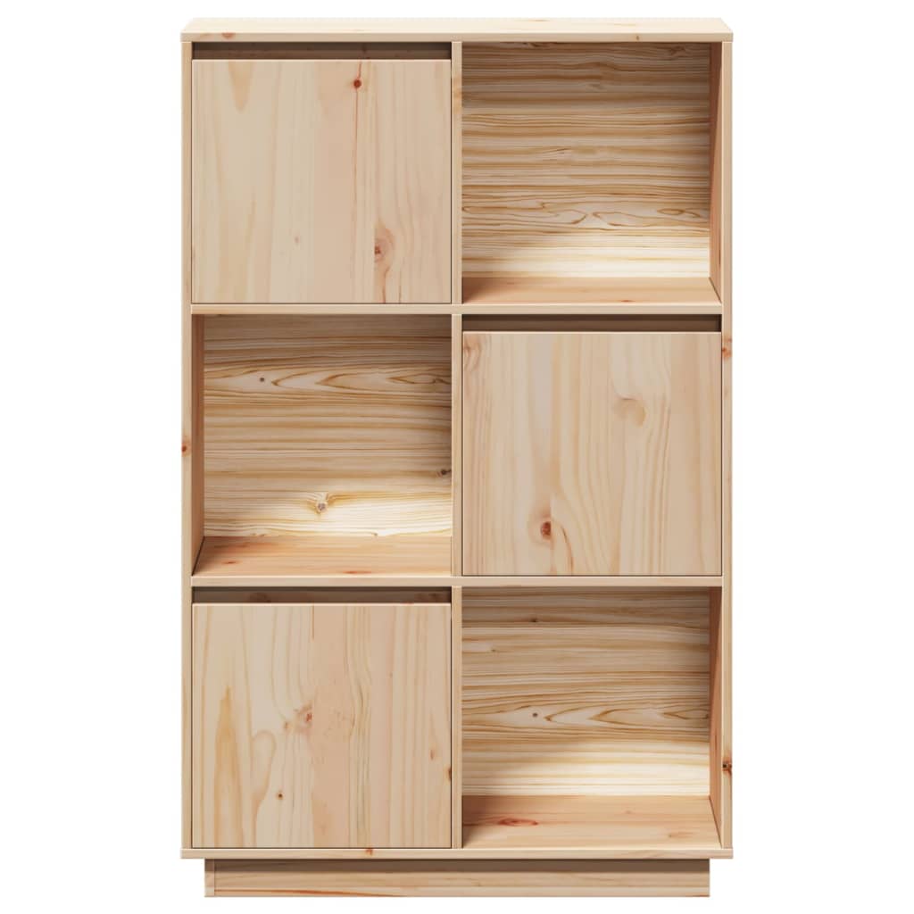 Credenza 74x35x117 cm in Legno Massello di Pino - homemem39