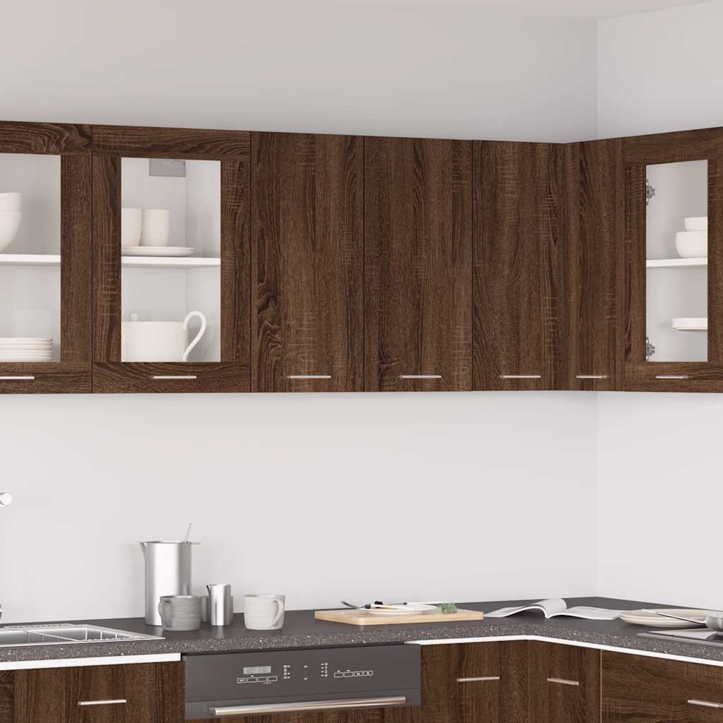 Mobile Pensile “Lyon” Rovere Marrone 60x31x60 cm - homemem39