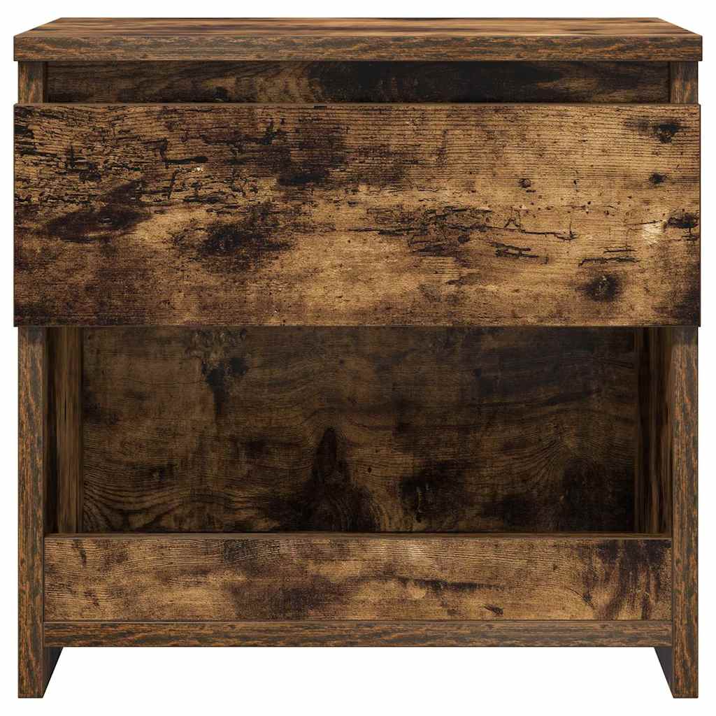 Comodini Rovere Fumo 2pz 40x30x39 cm Legno Ingegnerizzato - homemem39