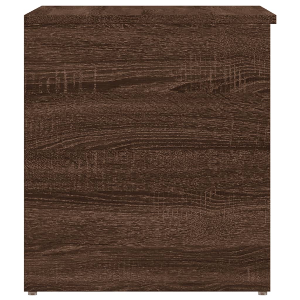 Cassapanca Rovere Marrone 84x42x46 cm in Legno Ingegnerizzato