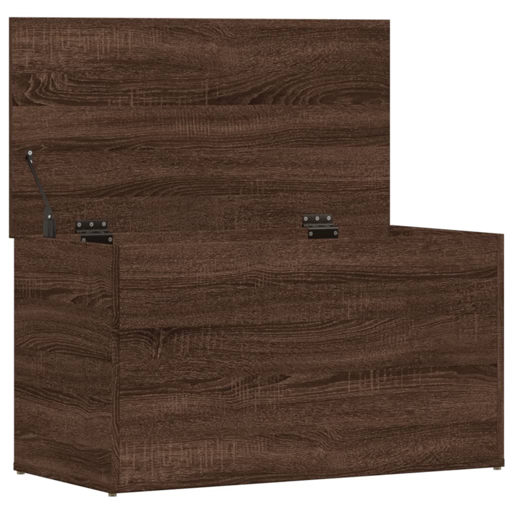Cassapanca Rovere Marrone 84x42x46 cm in Legno Ingegnerizzato