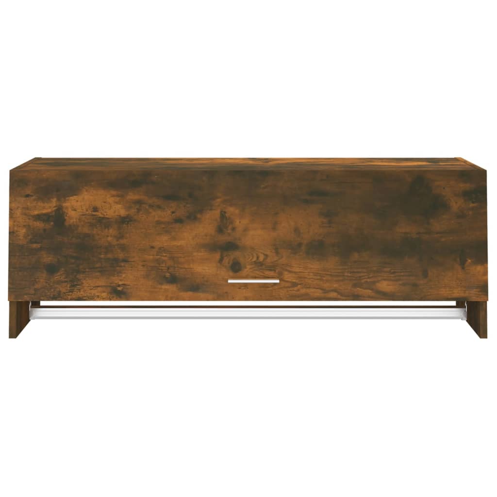 Armadio Rovere Fumo 100x32,5x35 cm in Legno Ingegnerizzato - homemem39
