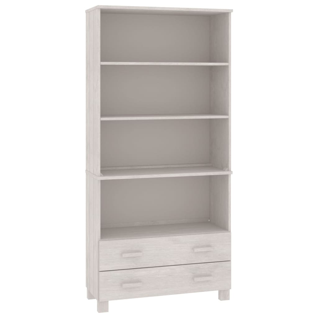 Credenza HAMAR in Legno Massello di Pino Bianca - homemem39