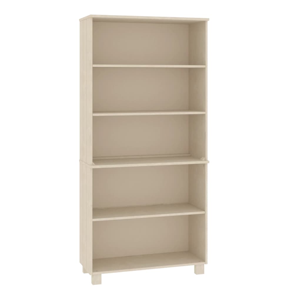Credenza HAMAR in Legno Massello di Pino Marrone