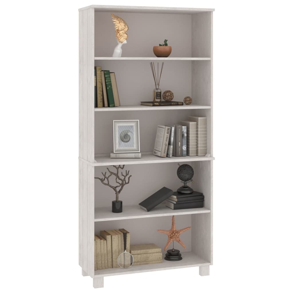 Credenza HAMAR in Legno Massello di Pino Bianca - homemem39