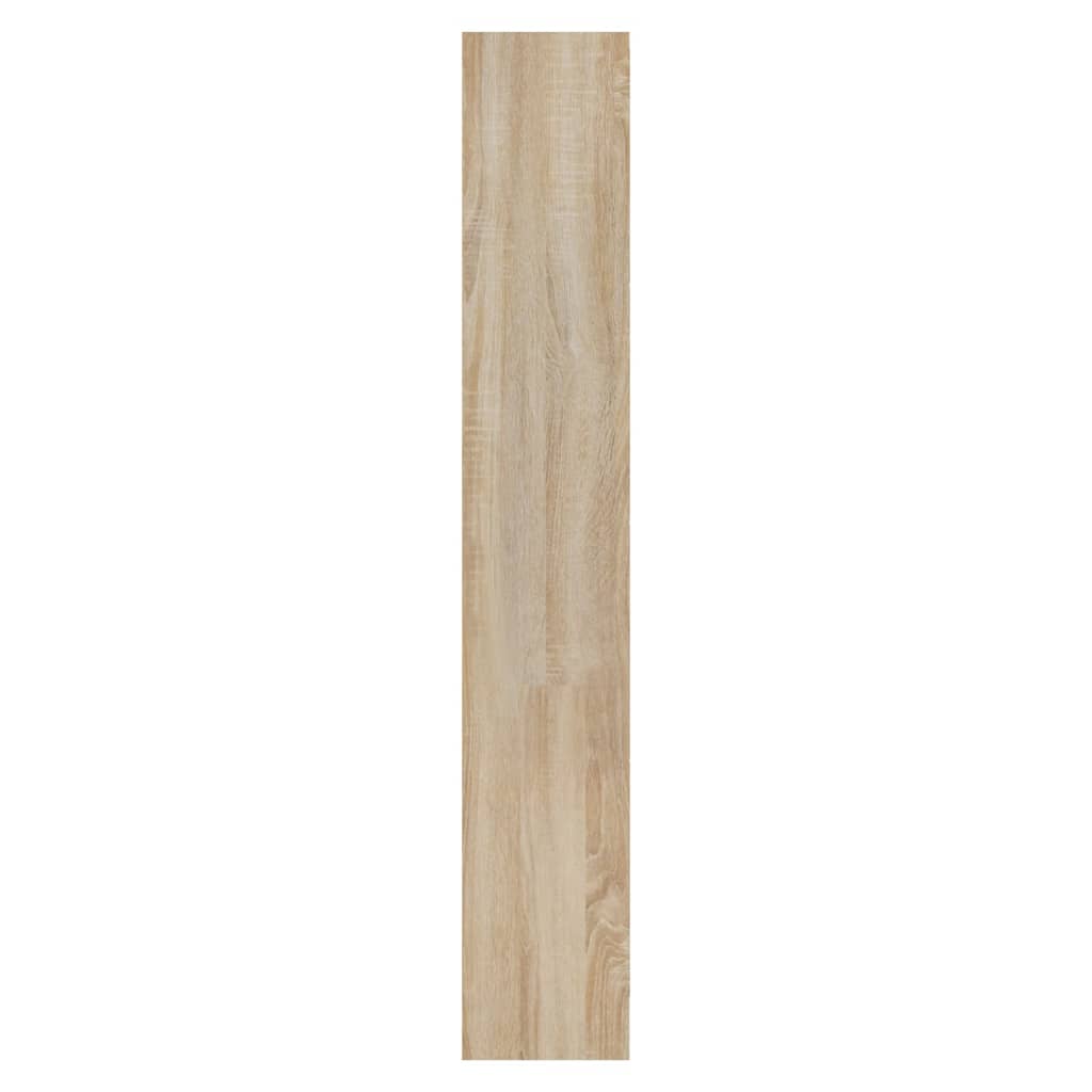 Scarpiera Rovere Sonoma 63x24x147 cm in Legno Multistrato - homemem39