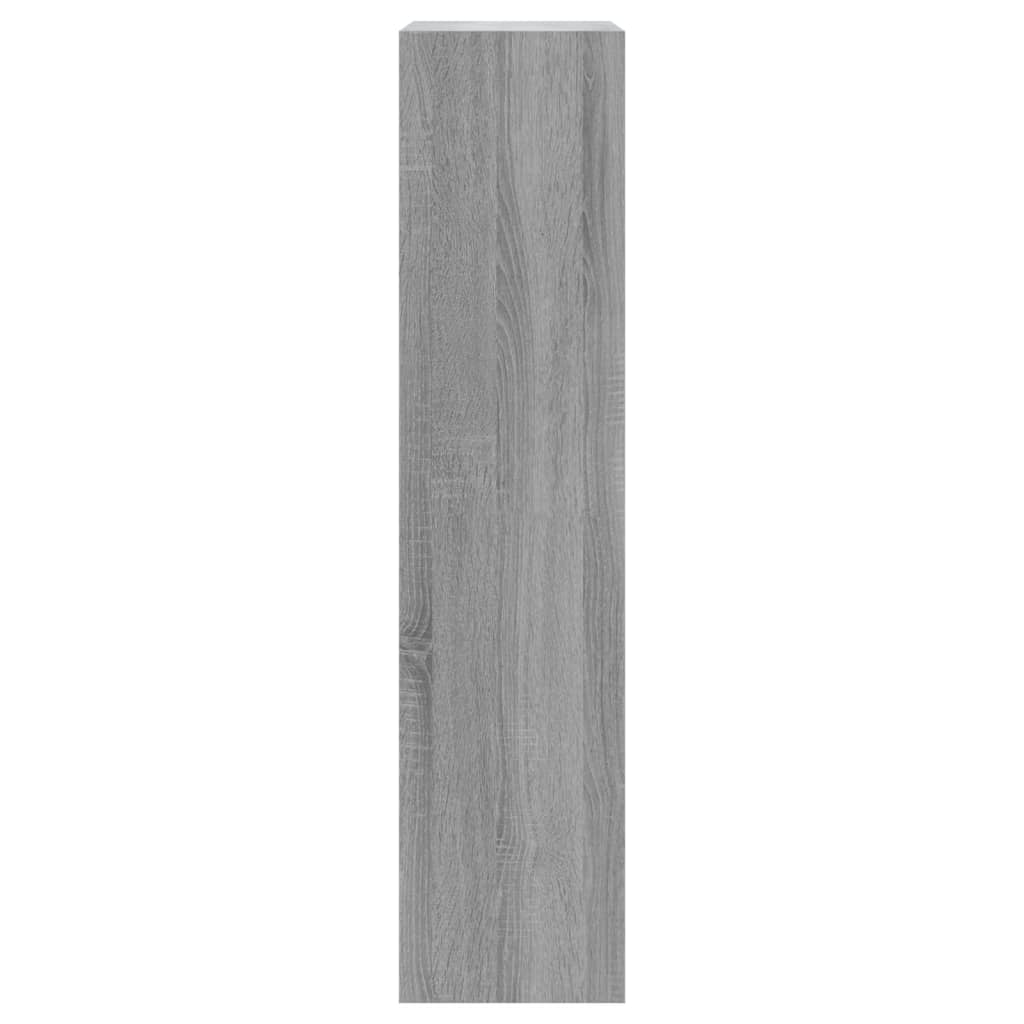 Scarpiera Grigio Sonoma 63x24x103 cm in Legno Multistrato - homemem39
