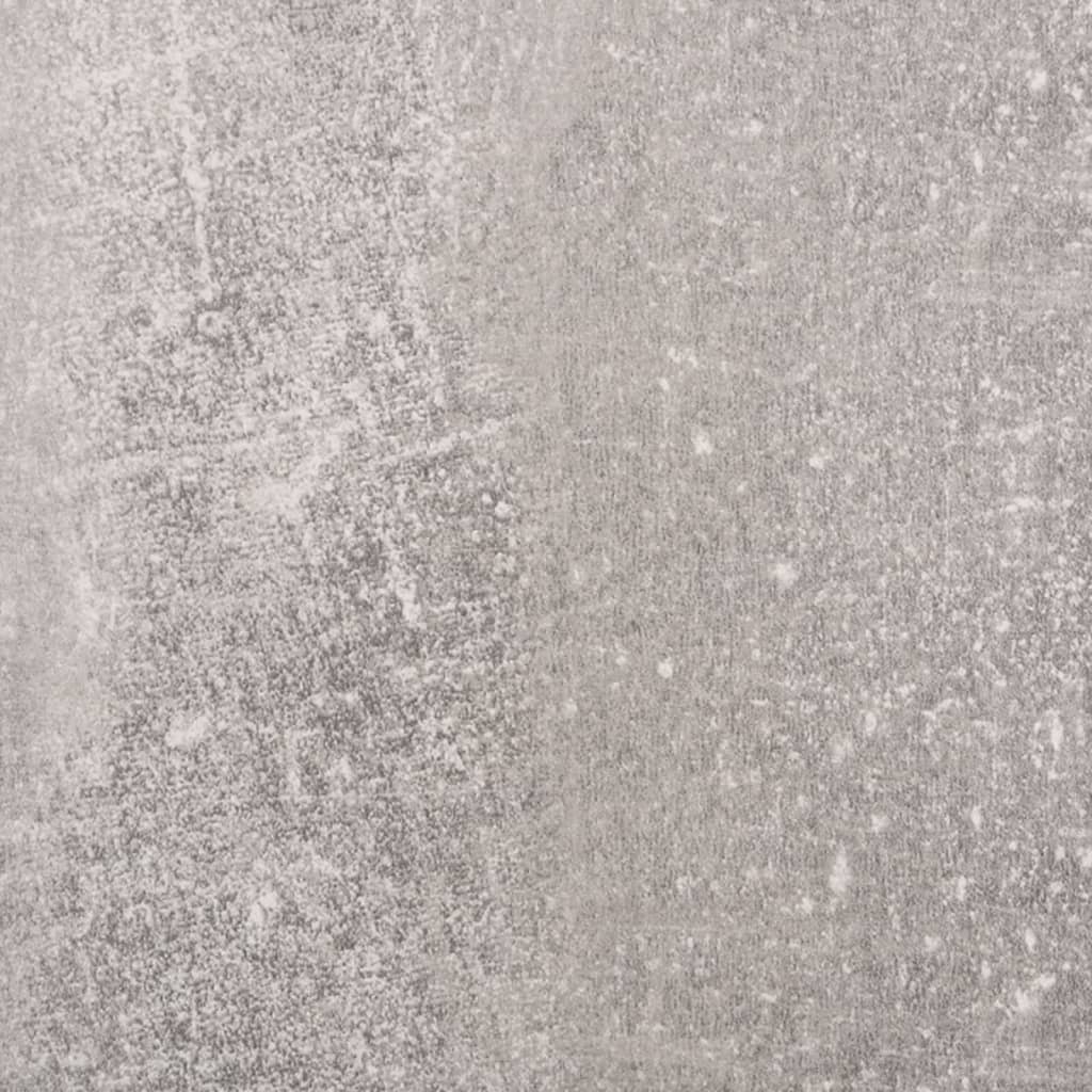 Scarpiera con Specchio a 2 Livelli Grigio cemento 63x17x67 cm - homemem39