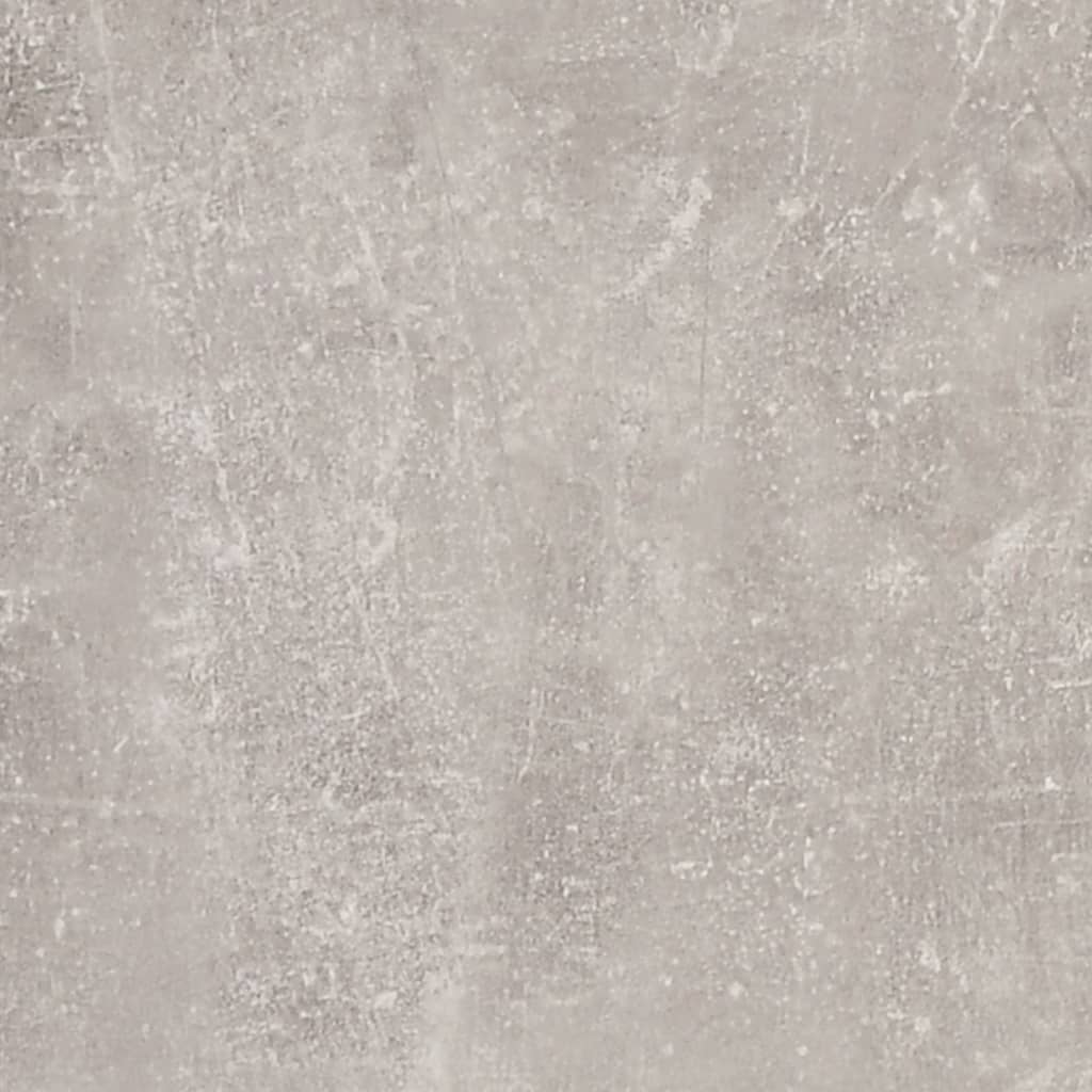 Scarpiera Grigio Cemento 55x35x108 cm in Legno Multistrato - homemem39