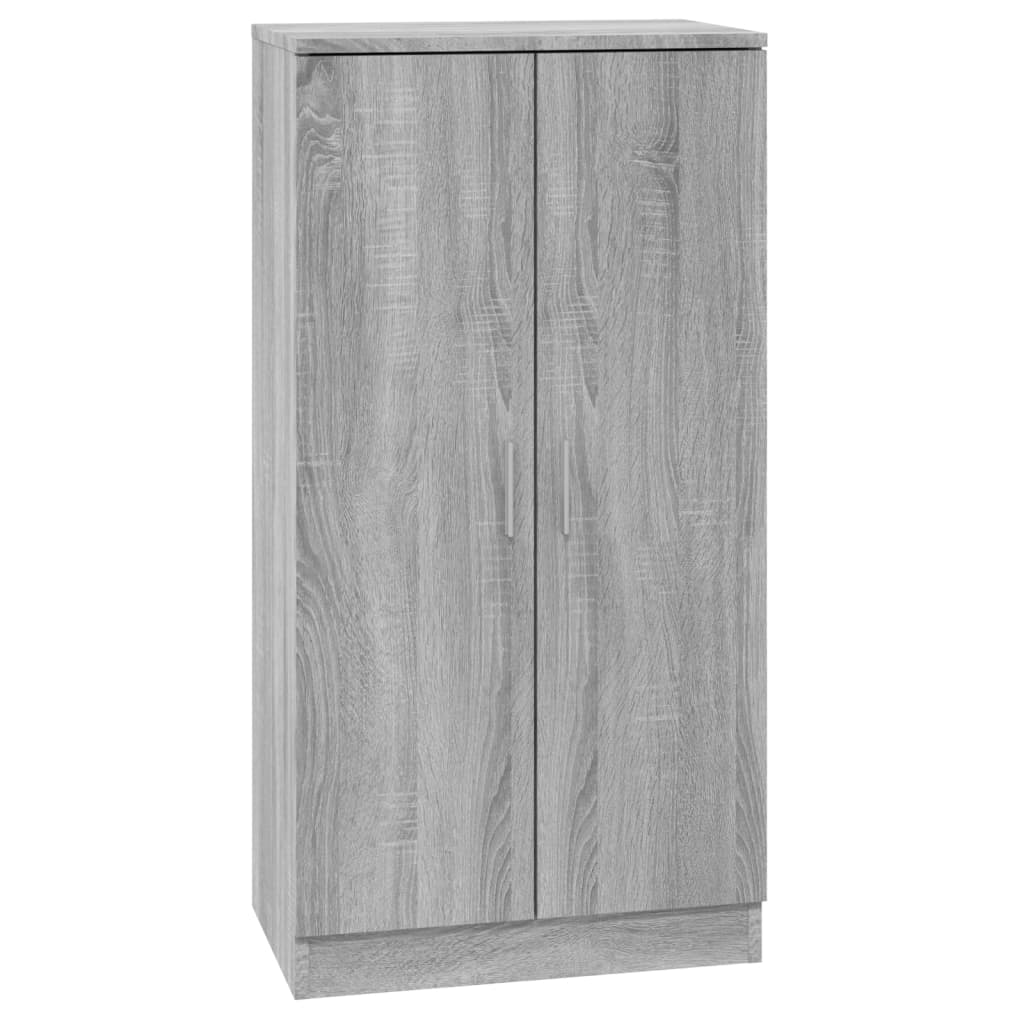 Scarpiera Grigio Sonoma 55x35x108 cm in Legno Multistrato - homemem39