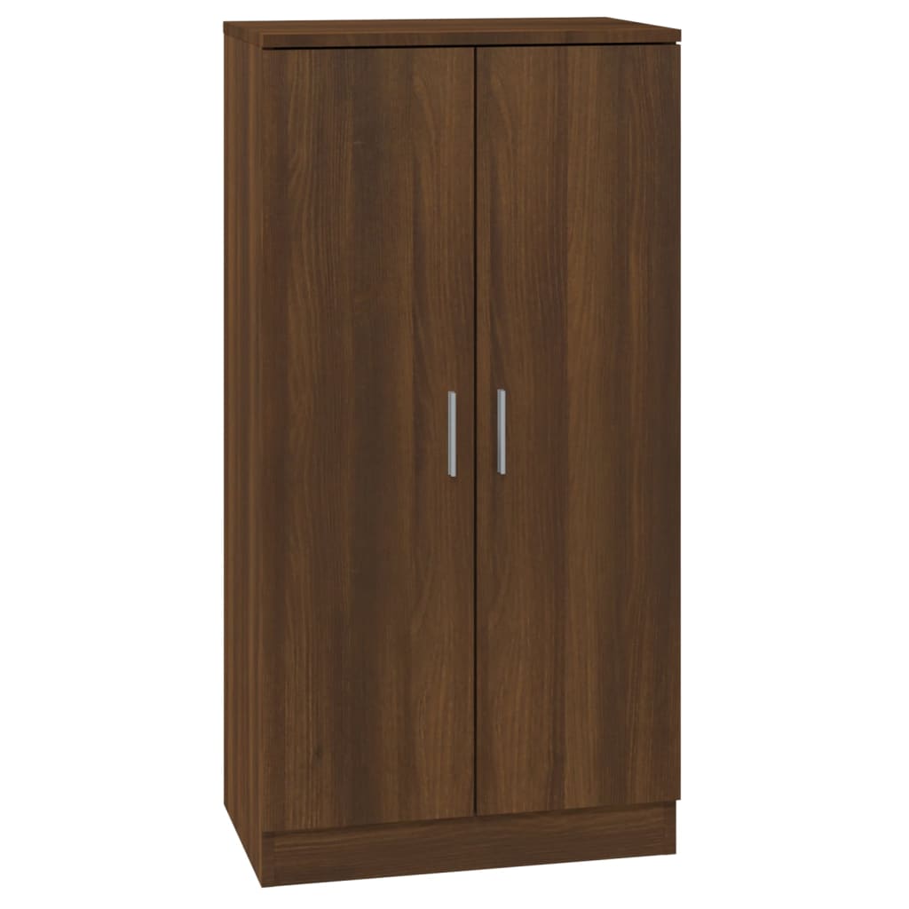 Scarpiera Rovere Marrone 55x35x108 cm in Legno Multistrato - homemem39