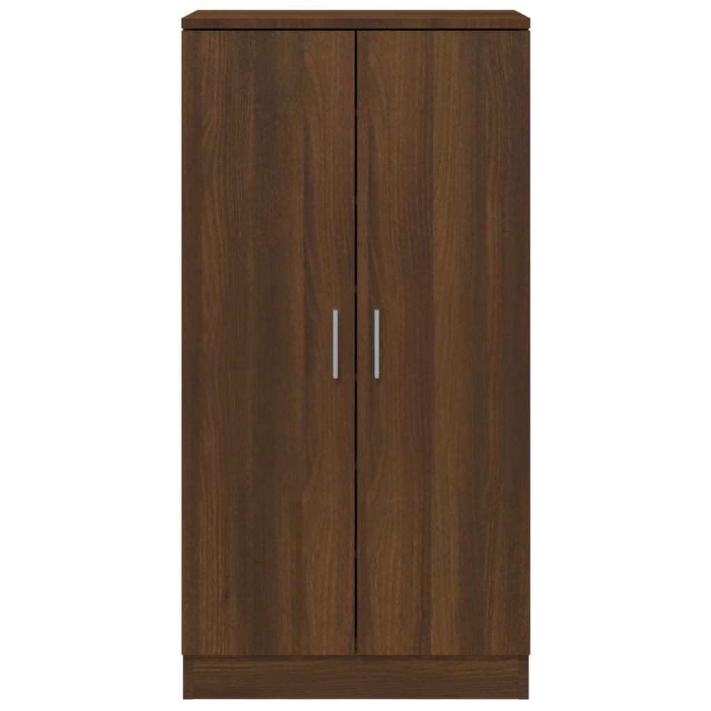 Scarpiera Rovere Marrone 55x35x108 cm in Legno Multistrato - homemem39