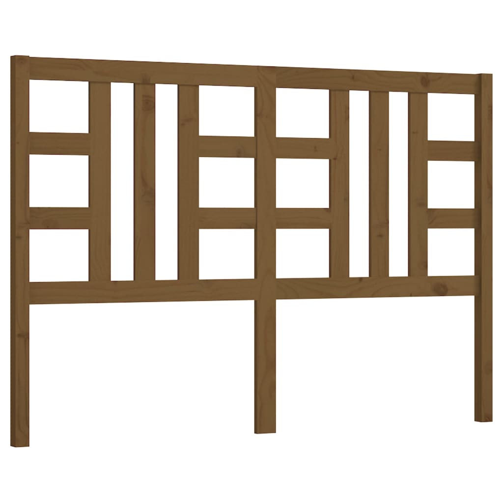 Testiera per Letto Ambra 156x4x100 cm in Legno Massello di Pino - homemem39
