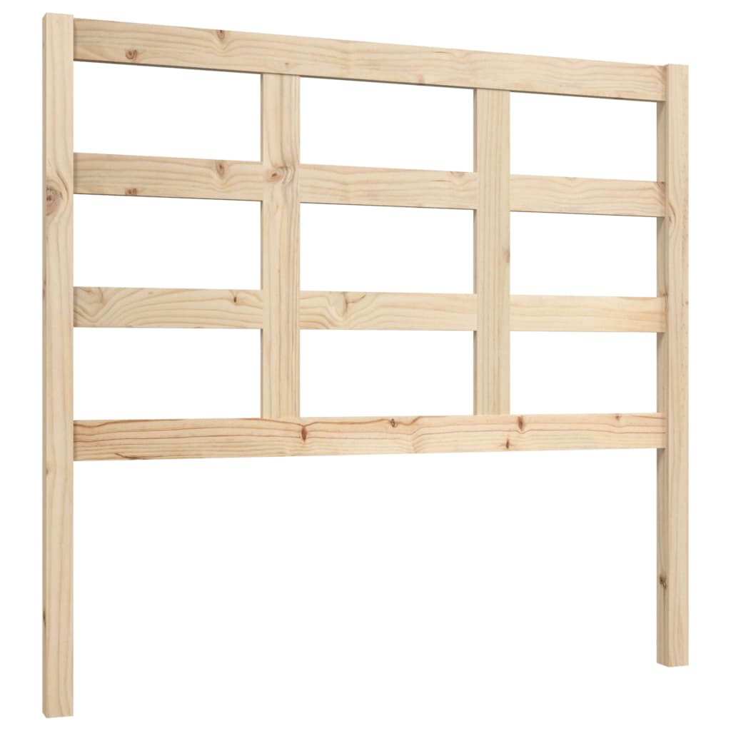 Testiera per Letto 105,5x4x100 cm Legno Massello di Pino - homemem39