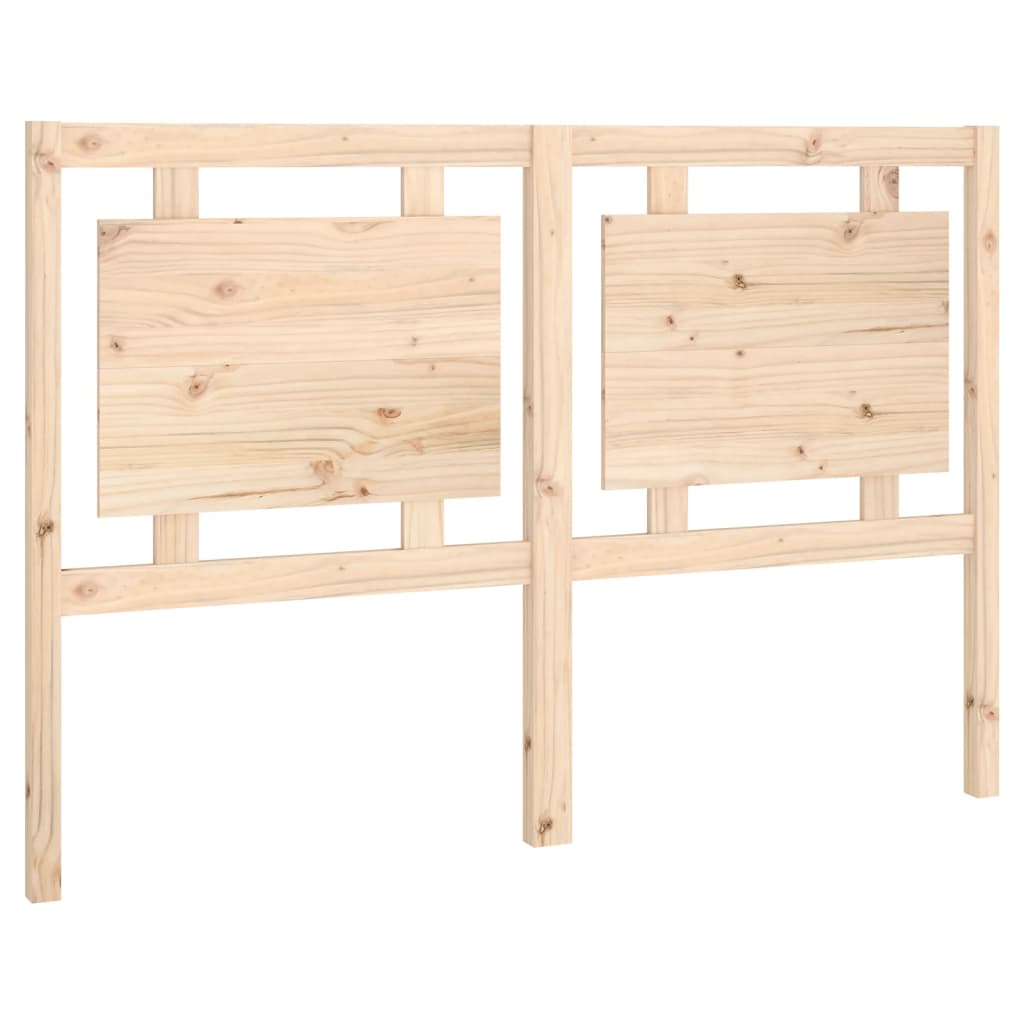 Testiera per Letto 145,5x4x100 cm in Legno Massello di Pino - homemem39
