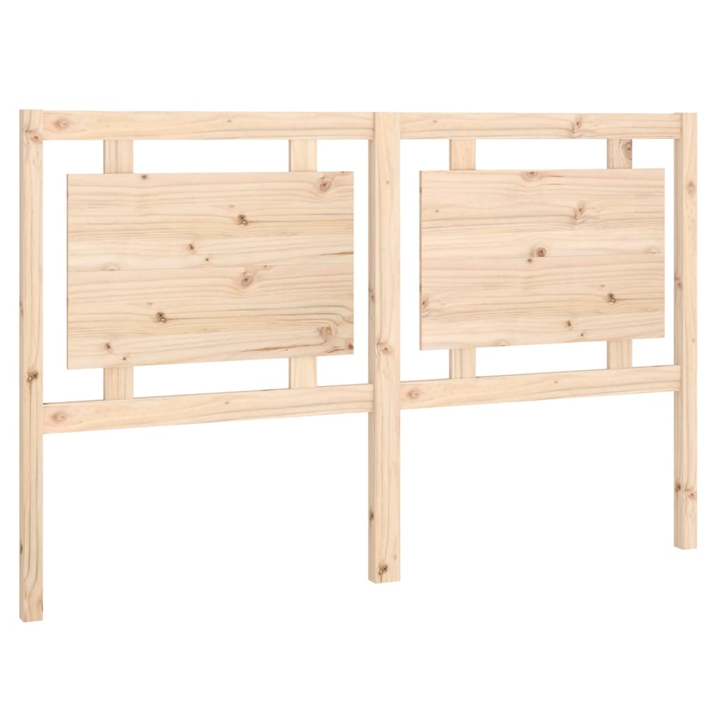 Testiera per Letto 155,5x4x100 cm in Legno Massello di Pino - homemem39